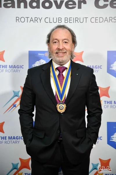 Rodolphe Melki: President of the Rotary Club of Beirut Cedars